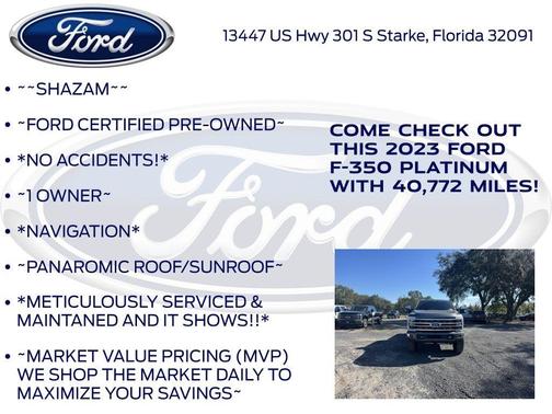 2023 Ford F-350 Platinum