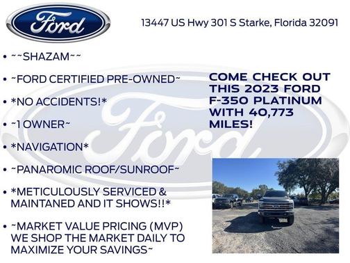 2023 Ford F-350 Platinum