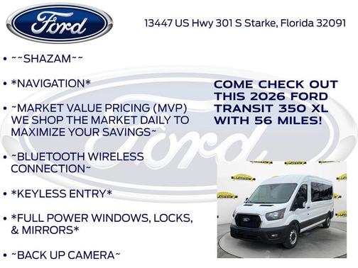 2026 Ford Transit-350 XL