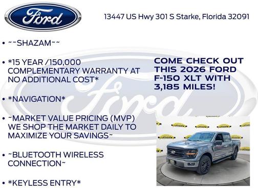 Carbonized Gray Metallic 2026 Ford F-150 XLT