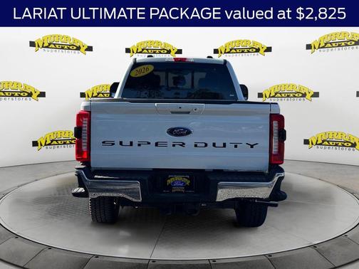 Star White 2026 Ford F-350 Lariat Super Duty
