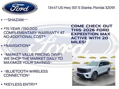 Space Silver 2026 Ford Expedition Max Active