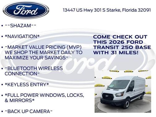 2026 Ford Transit-250 Base