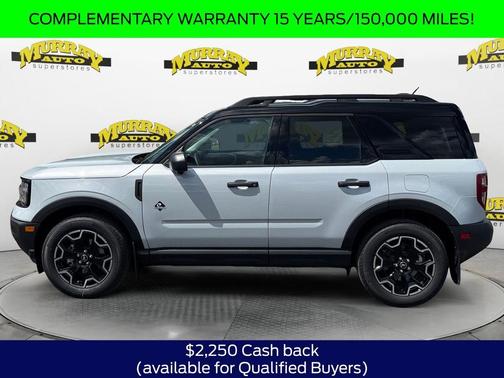Space White Metallic 2026 Ford Bronco Sport Outer Banks