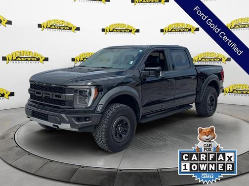 Agate Black Metallic 2023 Ford F-150 Raptor Truck