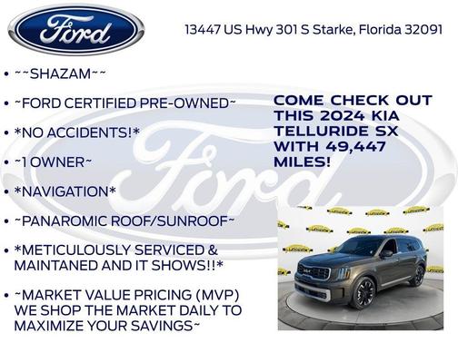 Dark Moss 2024 Kia Telluride SX
