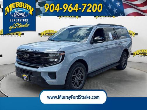 Glacier Gray Metallic 2026 Ford Expedition Max Platinum