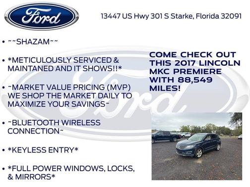 2017 Lincoln MKC Premiere