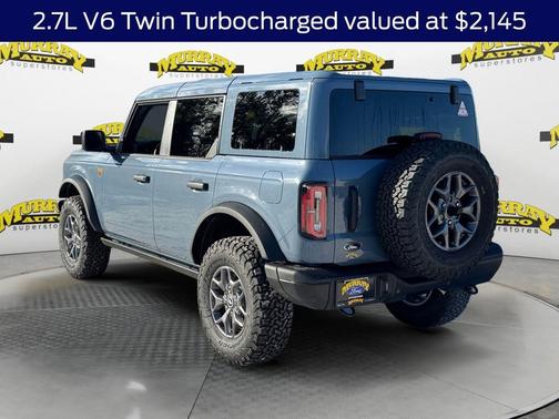 Azure Gray Metallic 2025 Ford Bronco Badlands