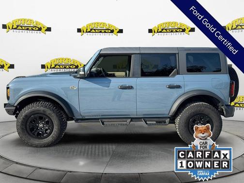 Azure Gray Metallic 2024 Ford Bronco Wildtrak