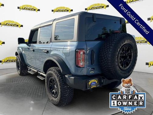 Azure Gray Metallic 2024 Ford Bronco Wildtrak