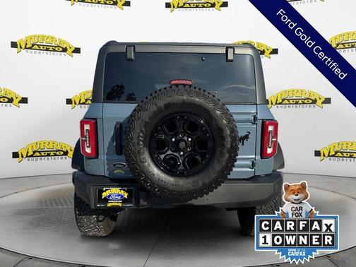 Azure Gray Metallic 2024 Ford Bronco Wildtrak
