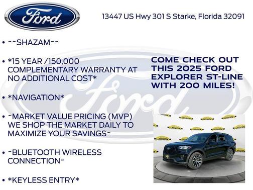 2025 Ford Explorer ST-Line