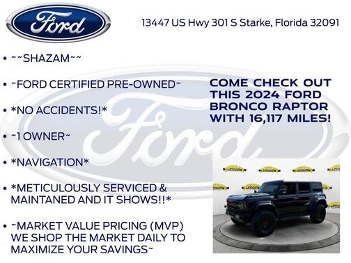 2024 Ford Bronco Raptor