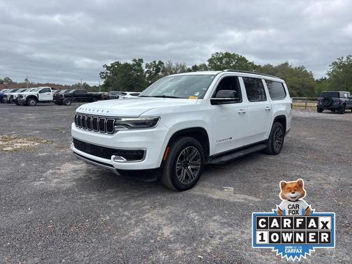 Bright White Clearcoat 2024 Jeep Wagoneer L Series II