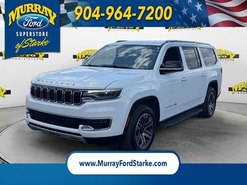Bright White Clearcoat 2024 Jeep Wagoneer L Series II