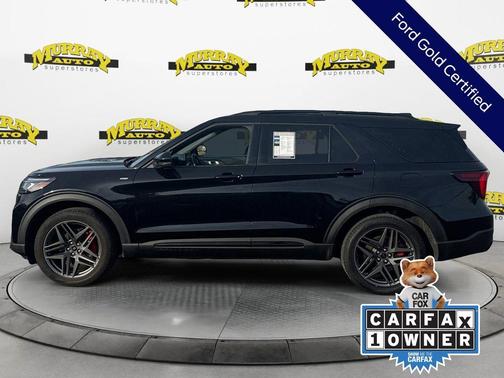 Black Metallic 2025 Ford Explorer ST-Line