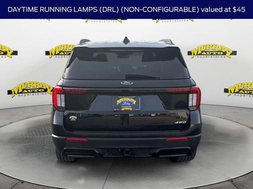 Black Metallic 2025 Ford Explorer ST-Line