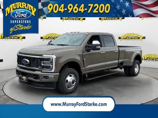 Gray 2026 Ford F-350 Platinum