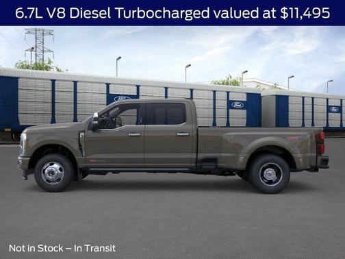 Gray 2026 Ford F-350 Platinum