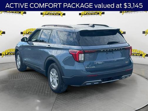Vapor Blue Metallic 2026 Ford Explorer Active