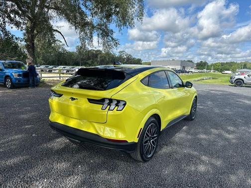 Yellow 2025 Ford Mustang Mach-E Premium
