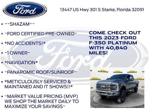 2023 Ford F-350 Platinum