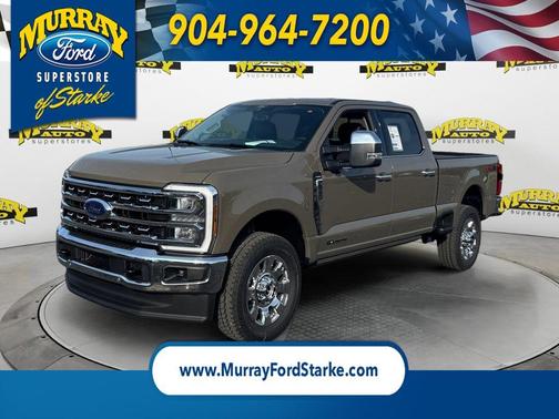 Gray 2026 Ford F-250 Lariat