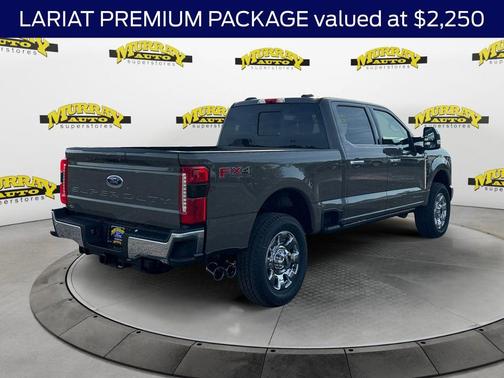 Gray 2026 Ford F-250 Lariat