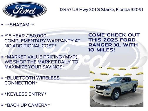 2025 Ford Ranger XL