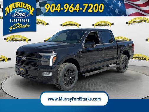 Agate Black Metallic 2026 Ford F-150 Platinum Truck