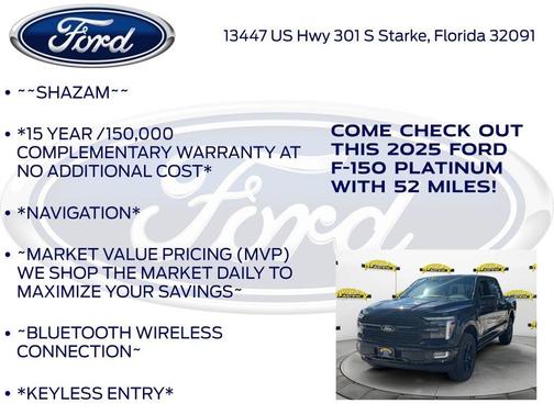 2025 Ford F-150 Platinum
