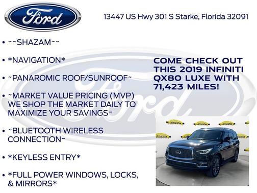 2019 INFINITI QX80 Luxe