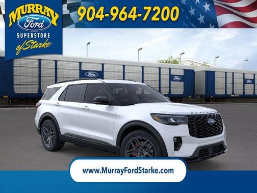 Star White 2026 Ford Explorer ST
