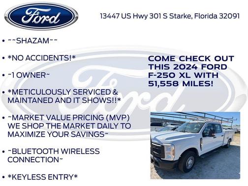 Oxford White 2024 Ford F-250 XL