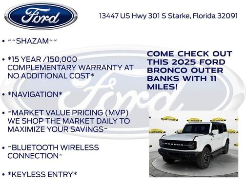 2025 Ford Bronco Outer Banks