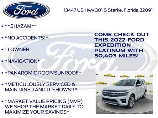 2022 Ford Expedition Platinum