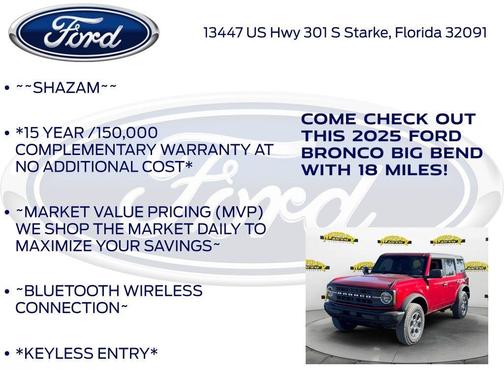 2025 Ford Bronco Big Bend