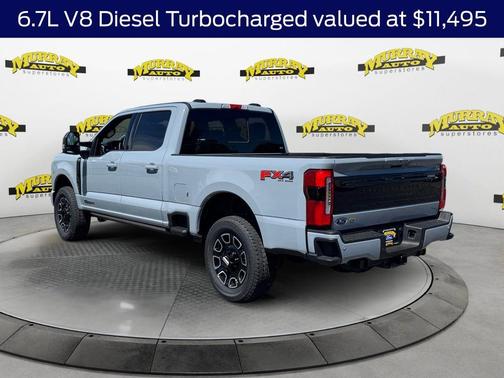 Glacier Gray Metallic 2026 Ford F-250 Platinum