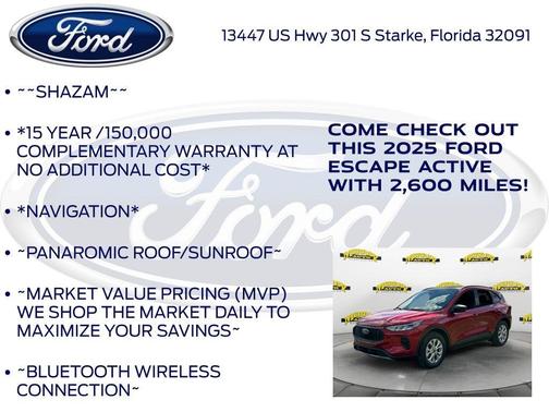 2025 Ford Escape Active