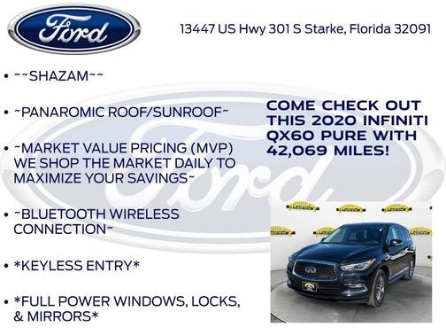 2020 INFINITI QX60 Pure