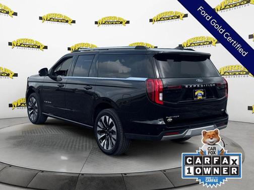 Black Metallic 2025 Ford Expedition Max Platinum