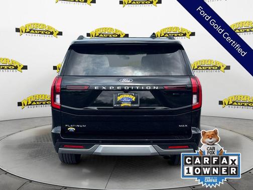 Black Metallic 2025 Ford Expedition Max Platinum