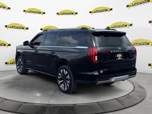 Black Metallic 2025 Ford Expedition Max Platinum