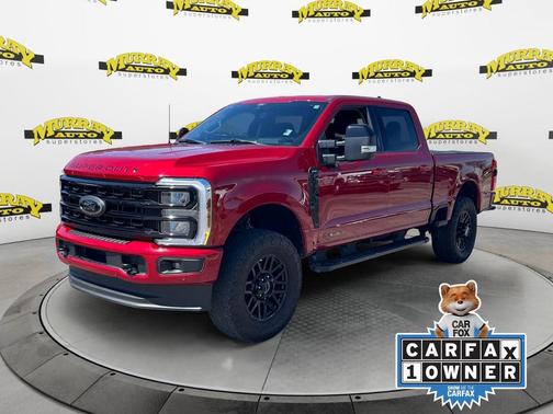 Red Metallic 2024 Ford F-350 Lariat Super Duty