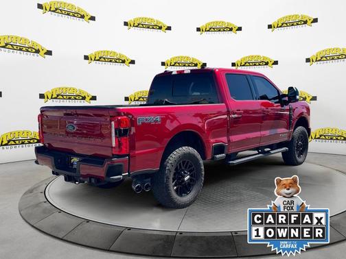 Red Metallic 2024 Ford F-350 Lariat Super Duty