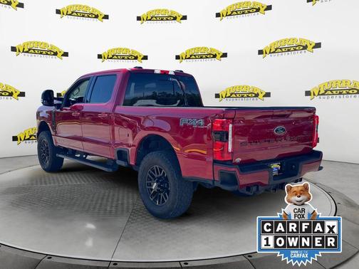 Red Metallic 2024 Ford F-350 Lariat Super Duty