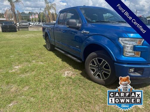 Blue Flame Metallic 2015 Ford F-150 XLT