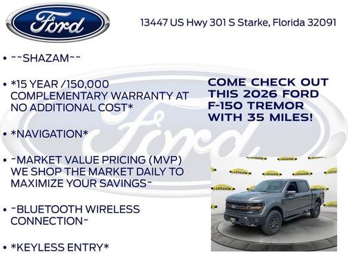 Carbonized Gray Metallic 2026 Ford F-150 Tremor
