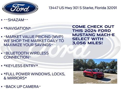 2024 Ford Mustang Mach-E Select